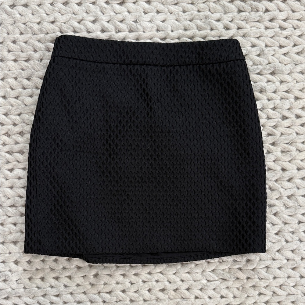 Express Black Mini Skirt